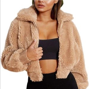 Faux fur Teddy Jacket